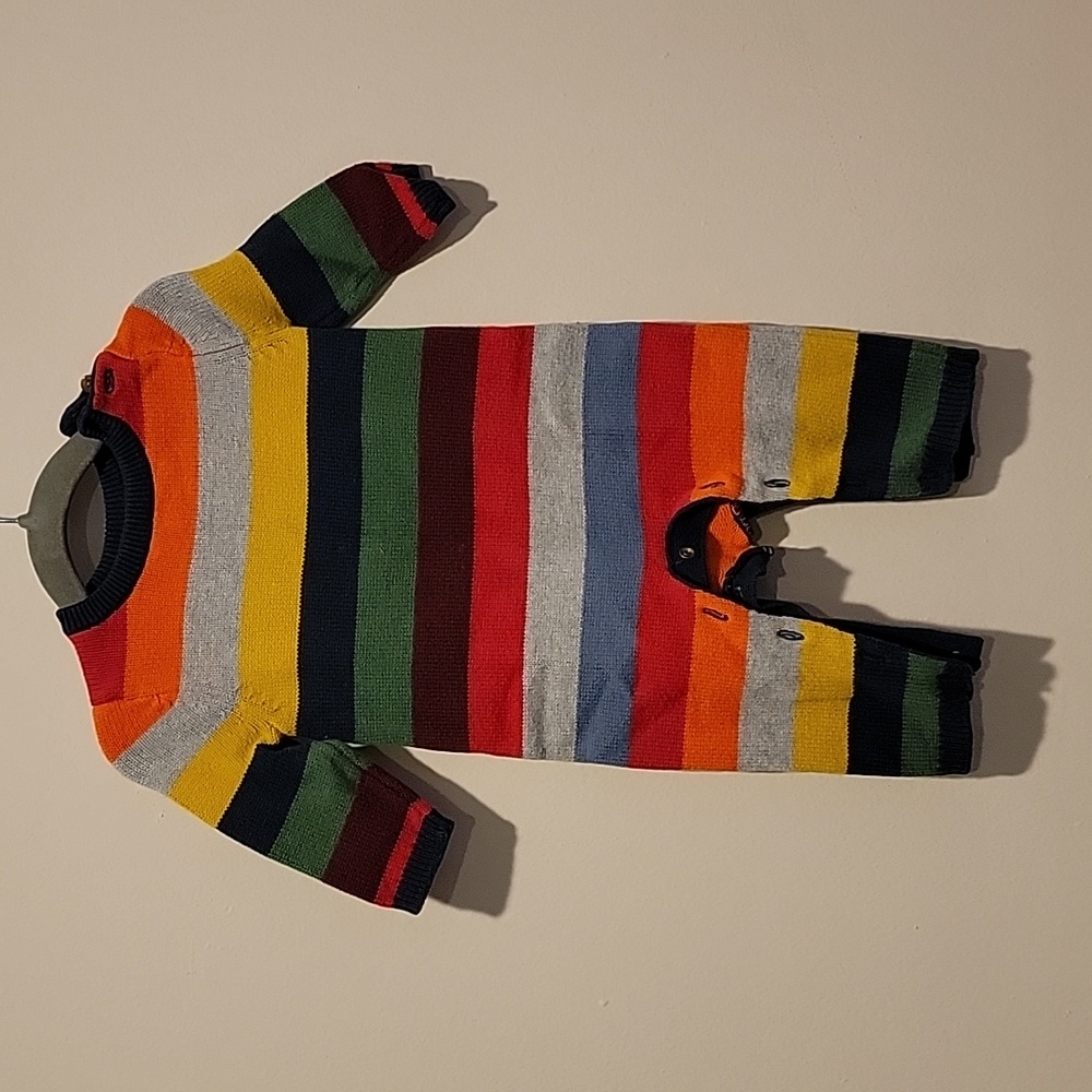 Gap Rainbow Stripe Sweater 3-6 months baby